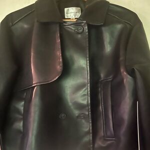 Madden Girl Black Leather Jacket Sleek Design